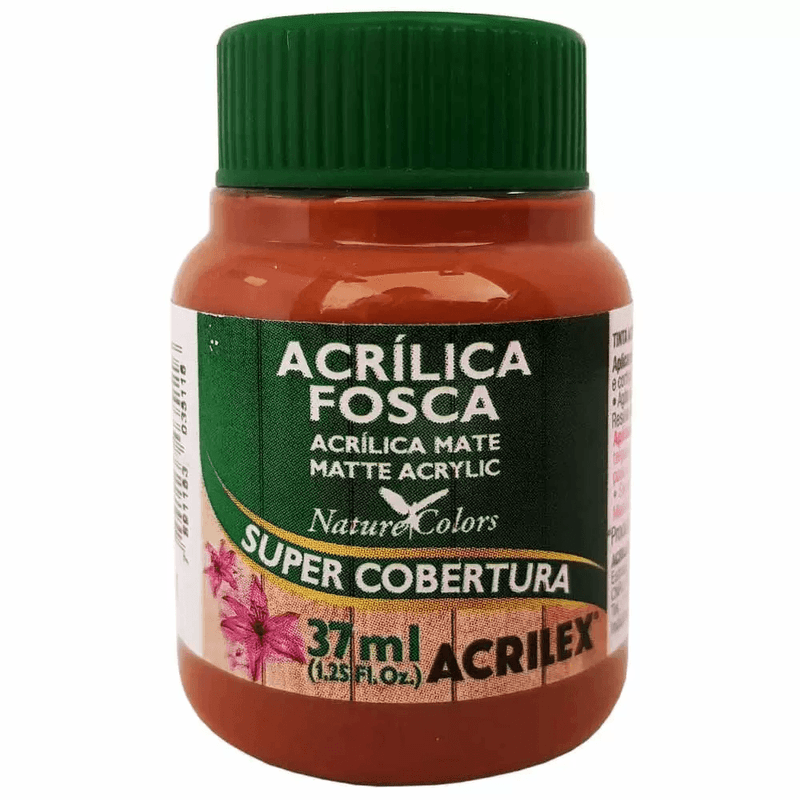 Tinta-Acrilica-Fosca-37ml-Marrom-Acrilex-1X1UN