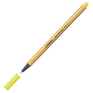 Caneta Stabilo Point 88 Amarelo Neon