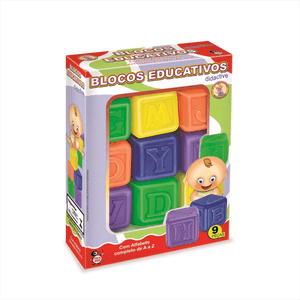 Brinquedo Educativo Blocos Educativos R480 - Pica-Pau