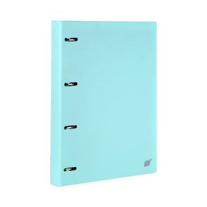 Caderno Argolado 4 Divisórias Azul 96 Folhas - Yes