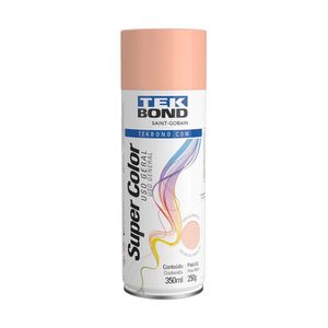 Tinta Spray super color Uso Geral Rosa 350  ml - Tekbond