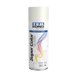 Tinta Spray super color Uso Geral Branco 350  ml - Tekbond