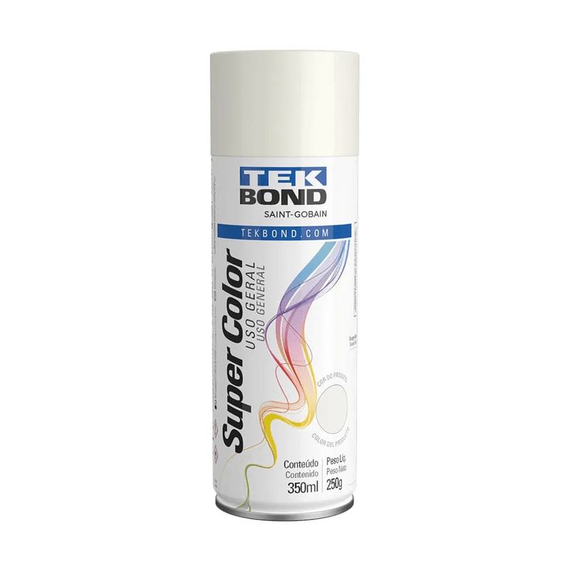 Tinta-Spray-Uso-Geral-Branco-Brilhante-350Ml-250G---Tekbond