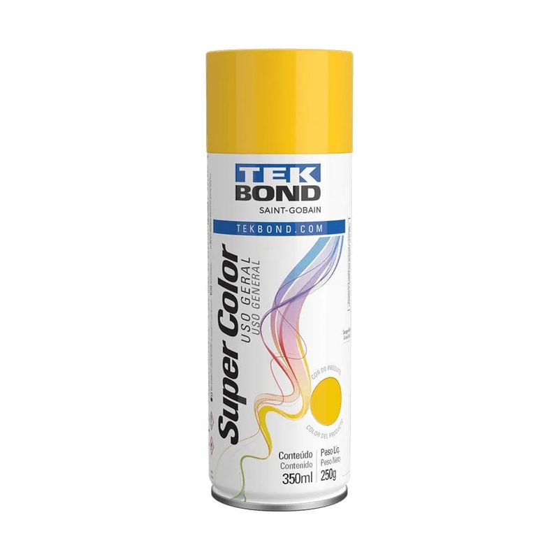 Tinta-Spray-Uso-Geral-Amarelo-350-Ml-250G---Tekbond