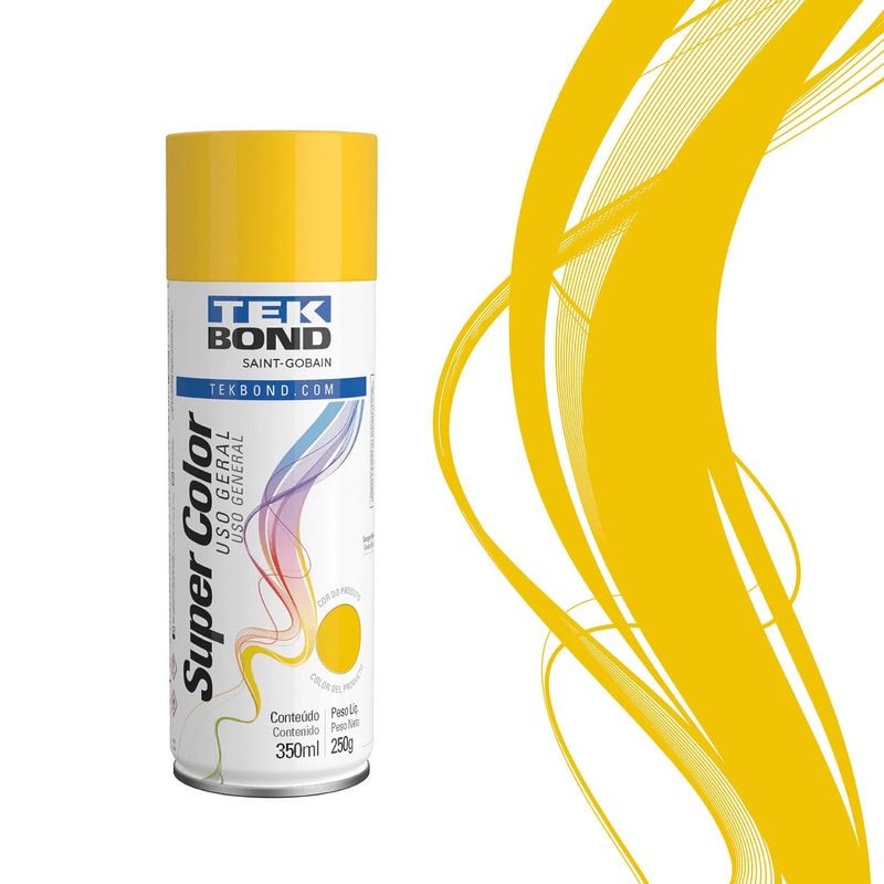 Tinta-Spray-Uso-Geral-Amarelo-350-Ml-250G---Tekbond