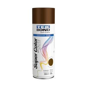 Tinta Spray Metálico Bronze 350Ml 250G - Tekbond