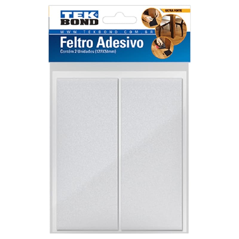 Feltro-Protetor-Adesivo-Retangular-Branco-127-x-51-Mm---2-Unidades---Tekbond