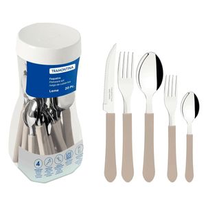 FAQUEIRO INOX TRAMOTINA 20PC LEME CN