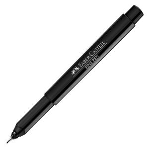 Caneta Fine Pen 04 mm Preta - Faber