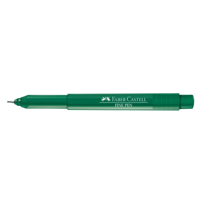 Caneta-Ponta-Porosa-Fine-Pen-0-4mm-Verde-Agua-Faber