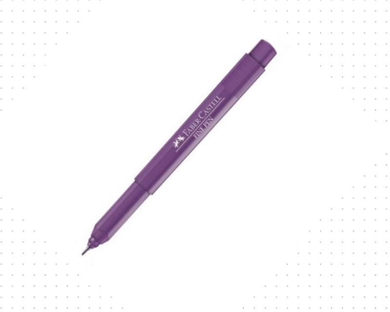 Caneta-Ponta-Porosa-Fine-Pen-0-4mm-Carmim-Faber