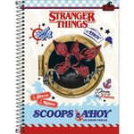 Caderno-Capa-Dura-Colegial-Stranger-Things-10-Materias-160-Folhas-Tilibra