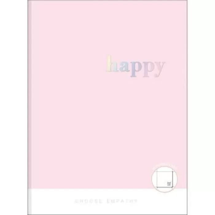 Caderno-Brochura-Capa-Dura-1-Materia-Quadriculado-Happy-40-Folhas-Tilibra