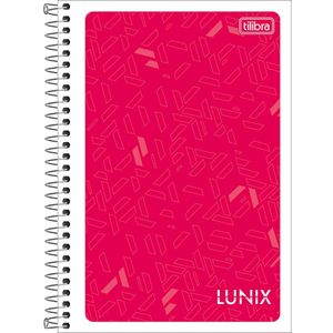 Caderno Espiral Capa Flexível 1/4 Lunix 48 Folhas  - Tilibra