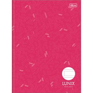 Caderno Brochura  Pauta Larga Lunix 80 Folhas - Tilibra