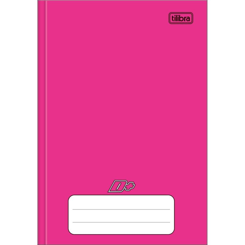 Caderno-Brochura-Capa-Dura-1-4-Rosa-D--96-Folhas-Tilibra