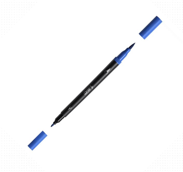 Caneta-Bic-Intensy-Dual-Ponta-Azul