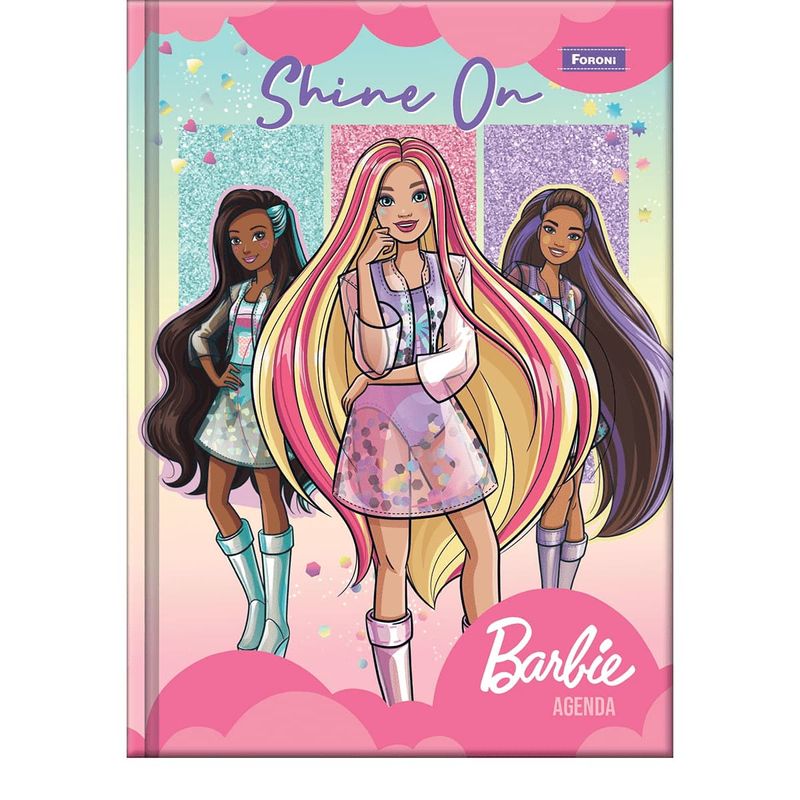 Agenda-Capa-Dura-Escolar-Permanente-96-Folhas-Barbie