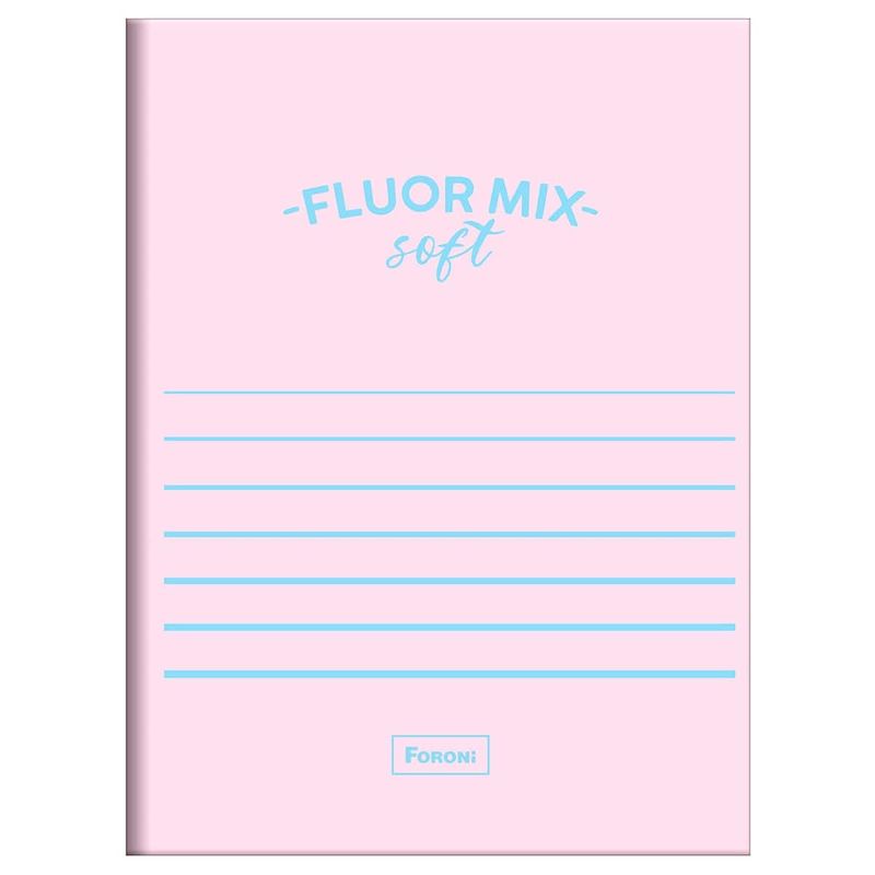 Caderno-Brochurao-Capa-Dura-Fluor-Mix-Soft-80-Folhas-Foroni