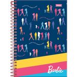 Caderno-Espiral-1-4-Capa-Dura-Barbie-80-Folhas-Foroni