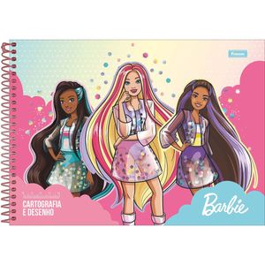 Caderno Desenho Barbie Dreans - Foroni