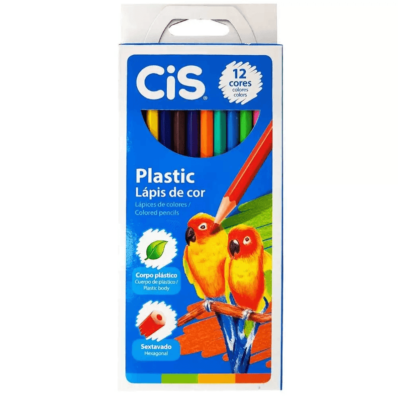 Lapis-De-Cor-Plastic-Com-12-Cores-Grande-Cis