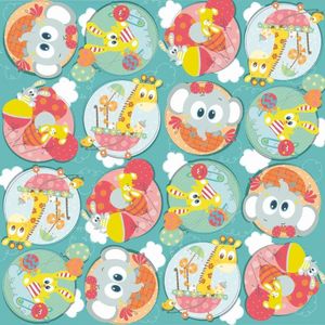 Saco /P Presente 30X44 Baby Zoo - Cromus