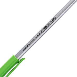 Caneta Esferográfica 1.0 mm Triball Ponta Média Verde - Leoe leo