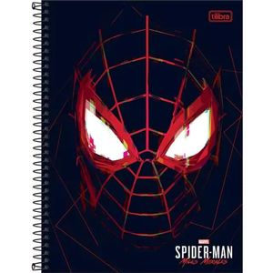 Caderno Espiral Capa Dura 1 Matéria Spider Man 80 Folhas Tilibra