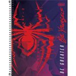 Caderno-Espiral-Capa-Dura-1-Materia-Spider-Man-80-Folhas-Tilibra