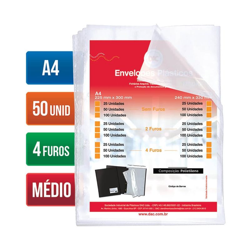 Envelope-Plastico-DAC-A4-com-espessura-Media-e-4-Furos---50-unid---5078A4-50