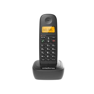 Telefone sem fio TS 2510 preto - Intelbras