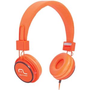 Fone De Ouvido  Com Microfone Headfun Laranja P2  PH086 - Multilaser