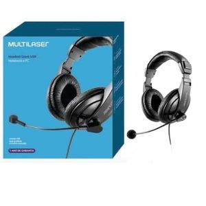 Fone De Ouvido Headset Giant Usb  PH245 - Multilaser