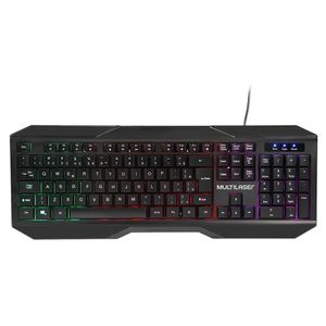 Teclado e Mouse Gamer 2400DPI com Fio LED TC239 - Multilaser