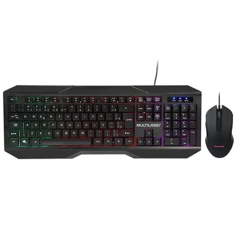 Teclado-e-Mouse-Gamer-2400DPI-com-Fio-LED-TC239---Multilaser