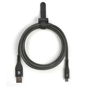 Cabo Carregador Micro USB hndz Ultra Nylon 500D 1,5m - Brasliv