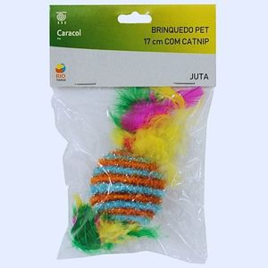 Brinquedo pet com Catnip - rio iTijuca