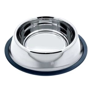 Comedouro  Pet Cães Gatos Inox 18 cm - Rio Tijuca