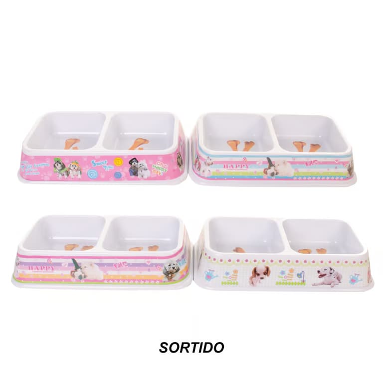 Comedouro-para-Animais-1-2-Litros-Duplo-Melanina