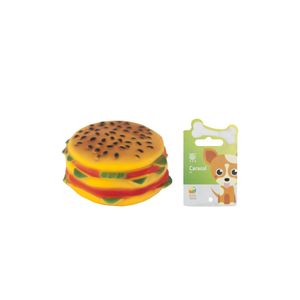 Mordedor Hamburguer Sonoro Brinquedo Para Pet Cão - Rio Tijuca