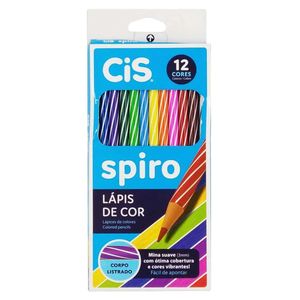 Lapis de Cor  Spiro Estojo C/ 12 - Cis