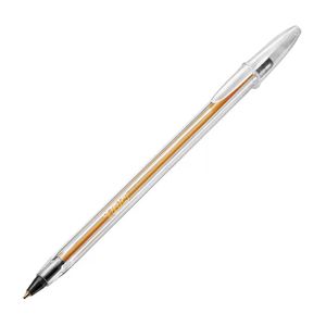 Caneta Bic Cristal Fina 08 mm Preta - Bic