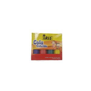 Cola Colorida PVA 4 Cores - Iris