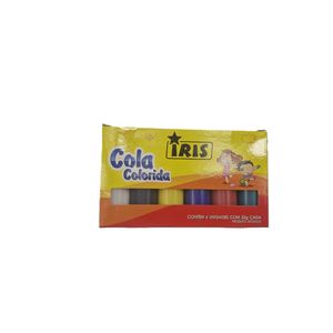 Cola Colorida 6 Cores 25 G - Iris