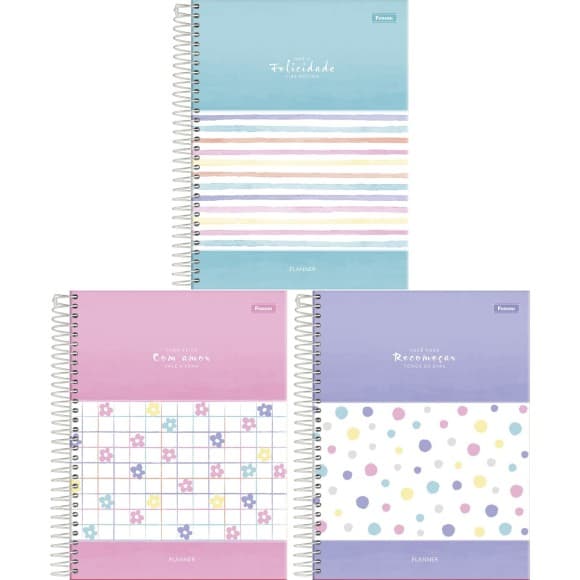 Planner-Dizai-Espiral-177x240mm-80-Folhas----Foroni