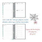 Agenda-Escolar-Espiral-Homem-Aranha-Escolar---Tilibra