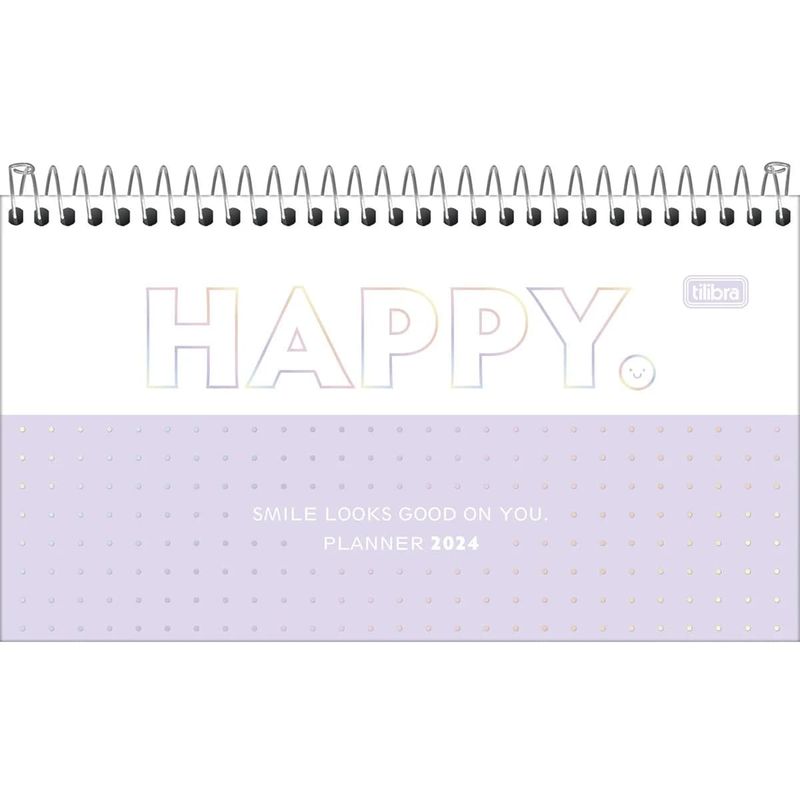 Agenda-Espiral-Bolso-Happy-2024---Tilibra