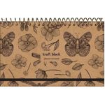 Agenda-Espiral-Free-Planner-Kraft-Black---Jandaia