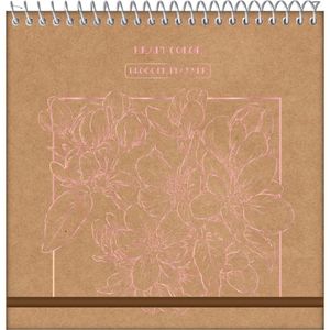 Planner permanente blogger kraft color - Jandaia